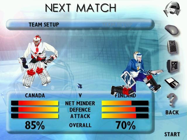 Actua Ice Hockey screenshot 4 for Playstation